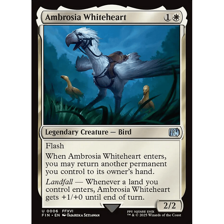 Ambrosia Whiteheart | Español | NM | FIN 1