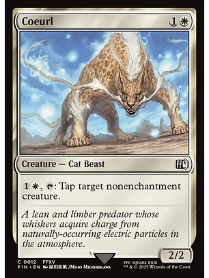 Coeurl | Español | NM | FIN