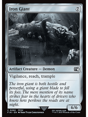 Iron Giant (foil) | Inglés | NM | FIN