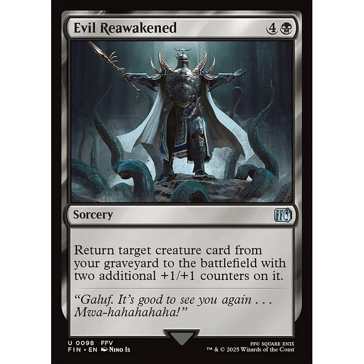 Evil Reawakened | Español | NM | FIN 1