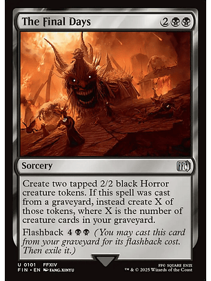 The Final Days (foil) | Español | NM | FIN