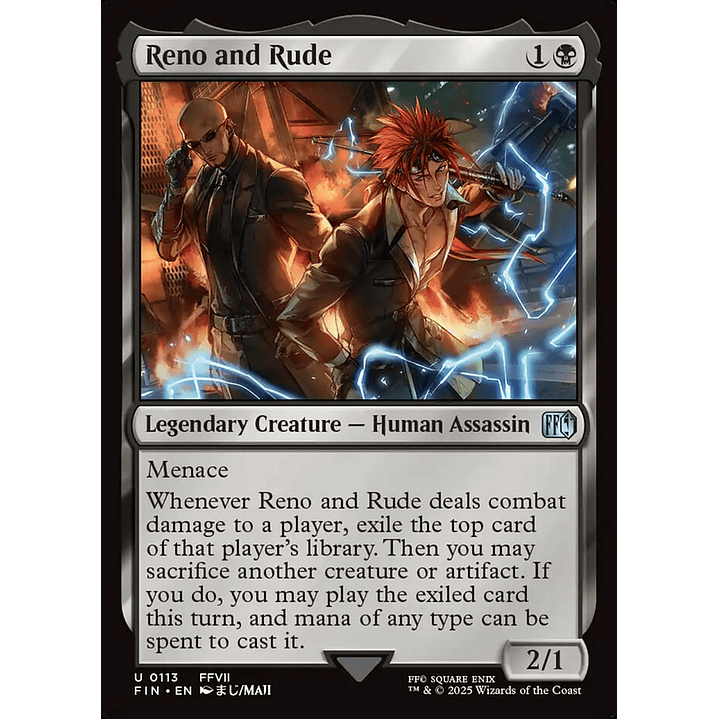 Reno and Rude | Español | NM | FIN 1