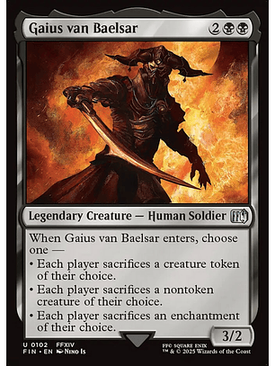 Gaius van Baelsar | Español | NM | FIN