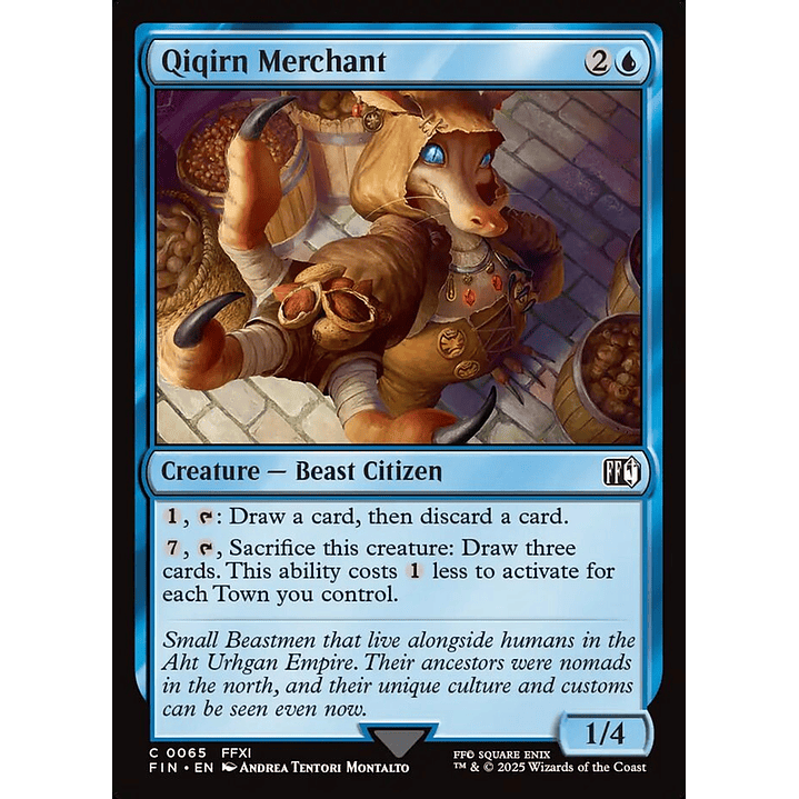 Qiqirn Merchant | Inglés | NM | FIN 1