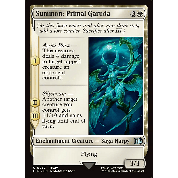 Summon: Primal Garuda (foil) | Inglés | NM | FIN 1
