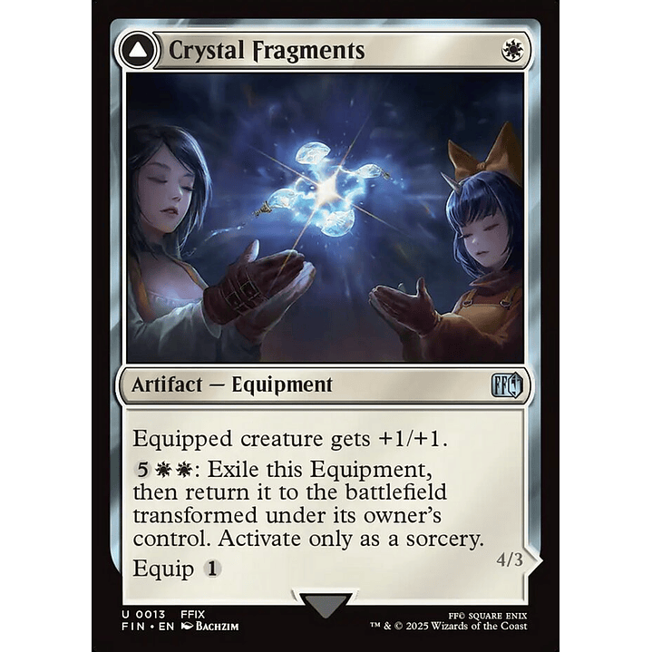 Crystal Fragments // Summon: Alexander (foil) | Inglés | NM | FIN 1