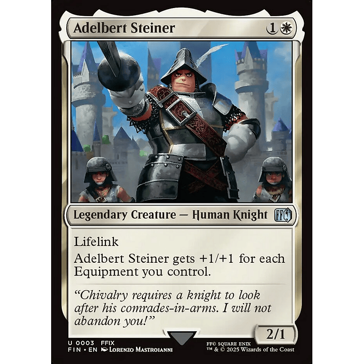 Adelbert Steiner (foil) | Inglés | NM | FIN 1