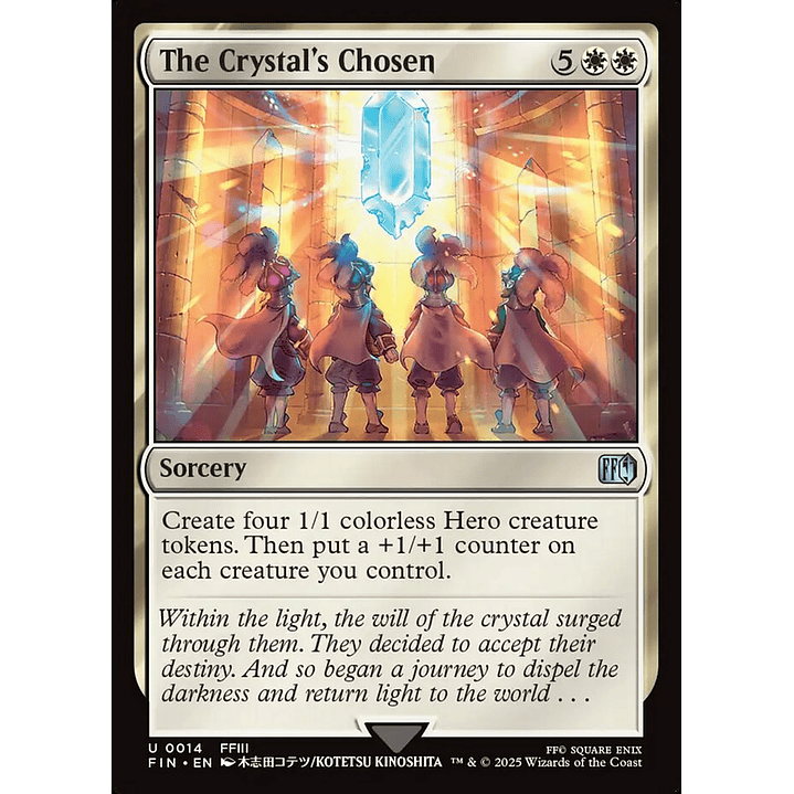 The Crystal's Chosen | Inglés | NM | FIN 1