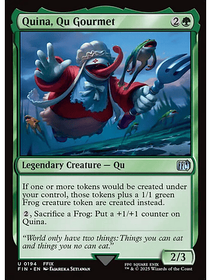 Quina, Qu Gourmet (foil) | Inglés | NM | FIN