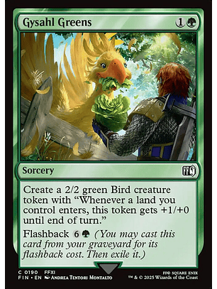 Gysahl Greens (foil) | Inglés | NM | FIN