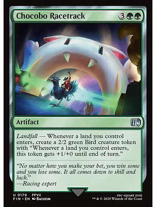 Chocobo Racetrack (foil) | Inglés | NM | FIN