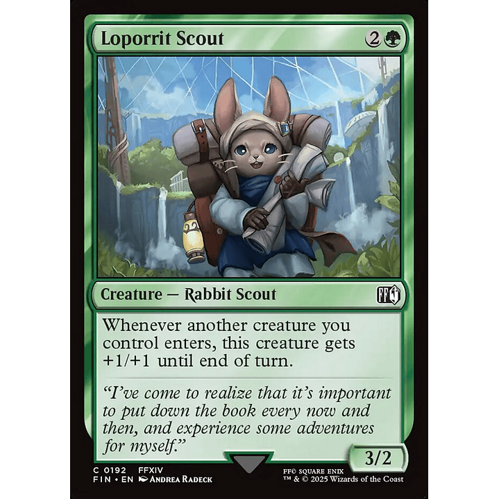 Loporrit Scout (foil) | Inglés | NM | FIN 1