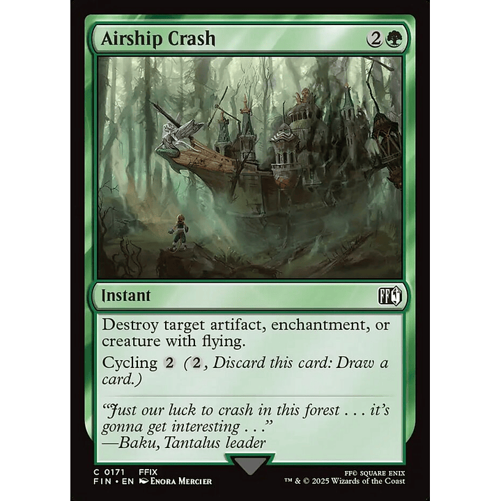 Airship Crash (foil) | Inglés | NM | FIN 1