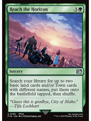 Reach the Horizon | Español | NM | FIN