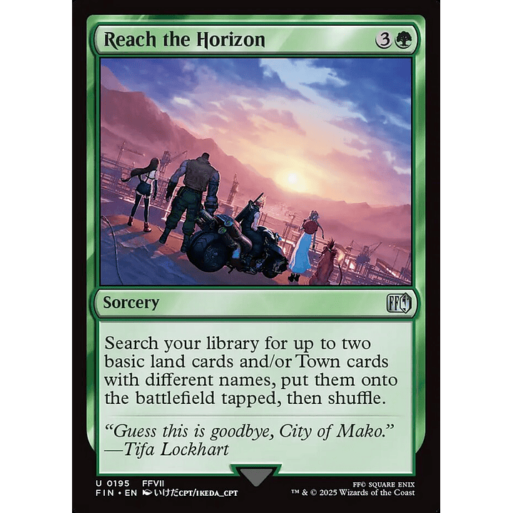 Reach the Horizon | Español | NM | FIN 1