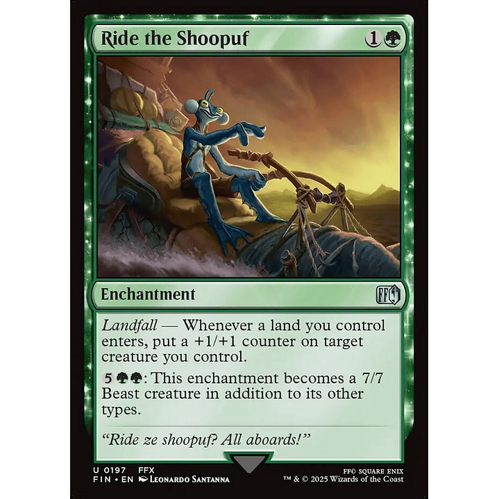 Ride the Shoopuf | Español | NM | FIN 1