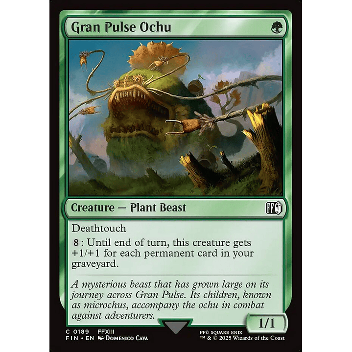 Gran Pulse Ochu | Español | NM | FIN 1