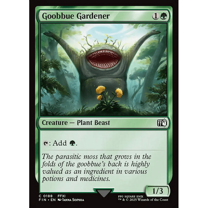Goobbue Gardener | Español | NM | FIN 1