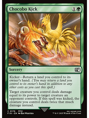 Chocobo Kick | Español | NM | FIN