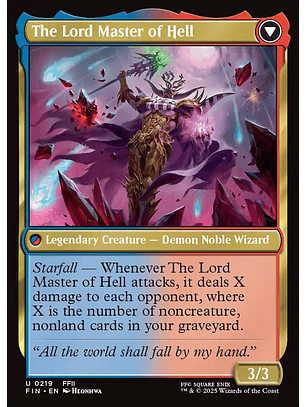 The Emperor of Palamecia // The Lord Master of Hell (foil) | Inglés | NM | FIN