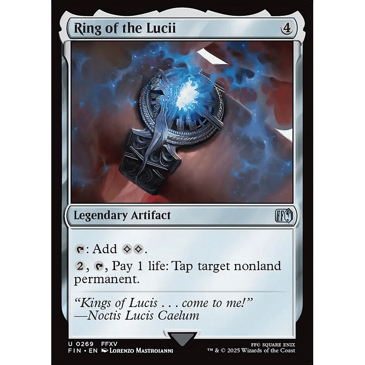 Ring of the Lucii | Español | NM | FIN 1