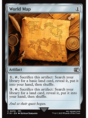 World Map | Español | NM | FIN