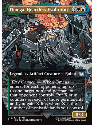 Omega, Heartless Evolution (Borderless foil) | Inglés | NM | FIN