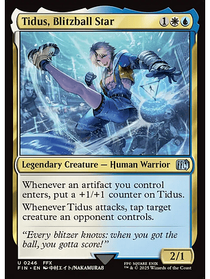 Tidus, Blitzball Star | Inglés | NM | FIN