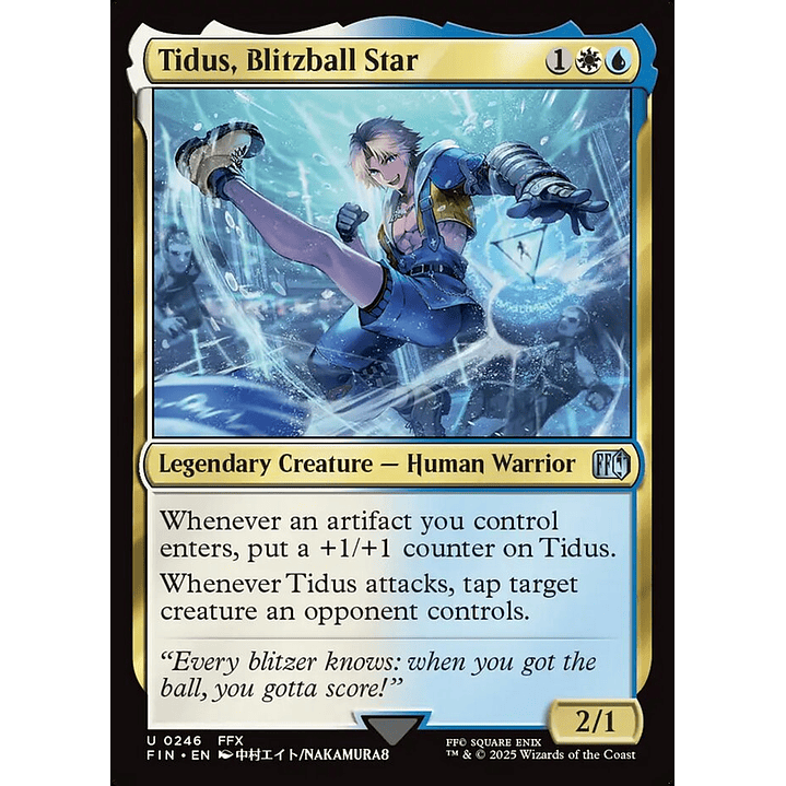 Tidus, Blitzball Star (foil) | Inglés | NM | FIN 1