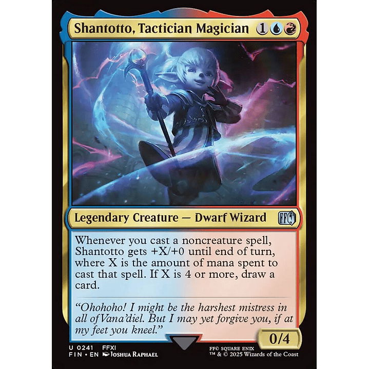 Shantotto, Tactician Magician (foil) | Inglés | NM | FIN 1