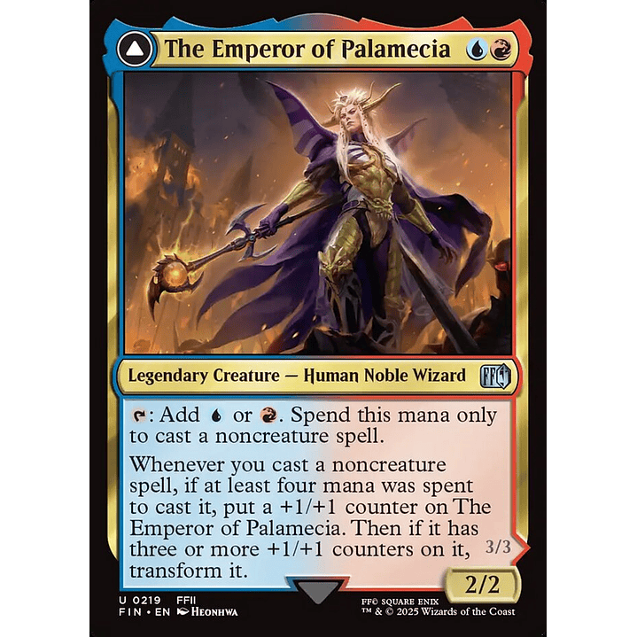 The Emperor of Palamecia // The Lord Master of Hell | Español | NM | FIN 1