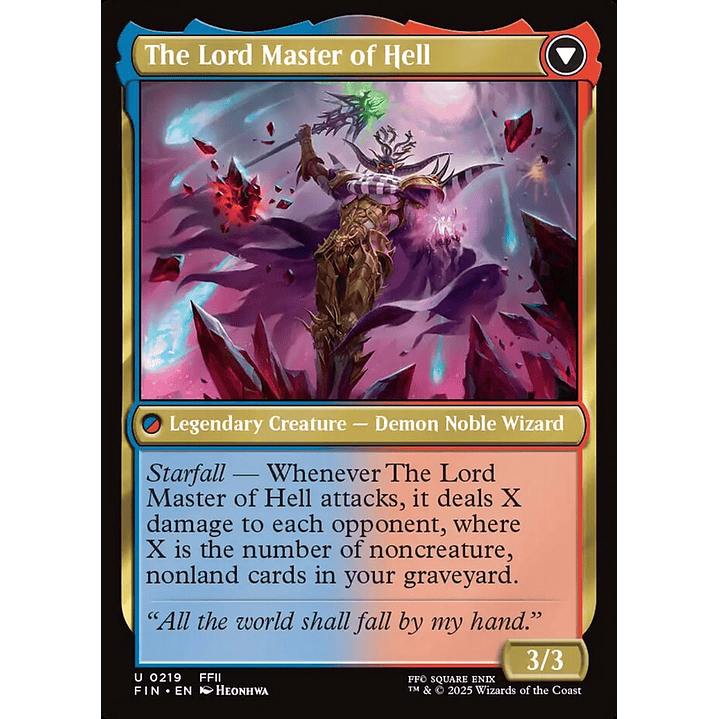 The Emperor of Palamecia // The Lord Master of Hell | Español | NM | FIN 2