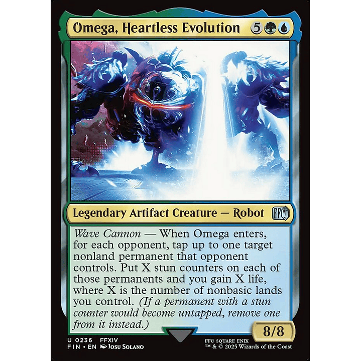 Omega, Heartless Evolution | Español | NM | FIN 1