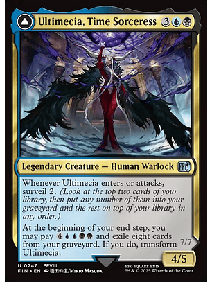 Ultimecia, Time Sorceress // Ultimecia, Omnipotent | Español | NM | FIN