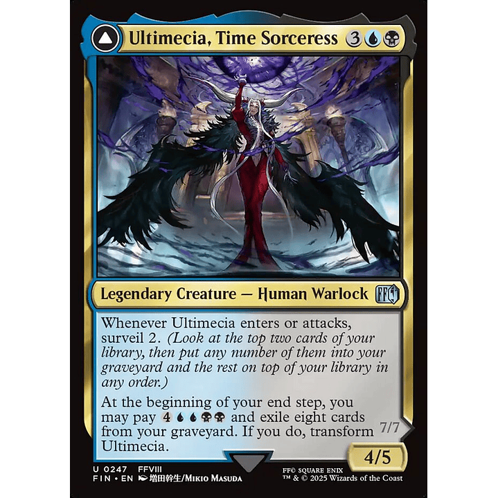 Ultimecia, Time Sorceress // Ultimecia, Omnipotent | Español | NM | FIN 1