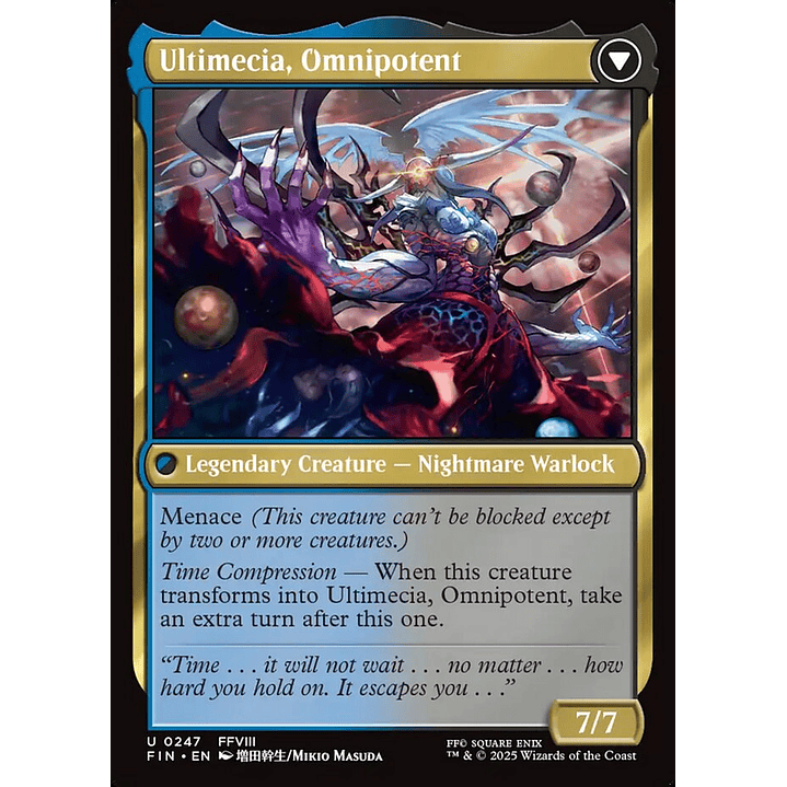 Ultimecia, Time Sorceress // Ultimecia, Omnipotent | Español | NM | FIN 2
