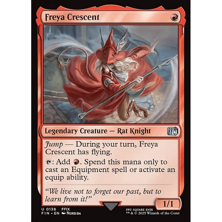Freya Crescent (foil) | Español | NM | FIN 1