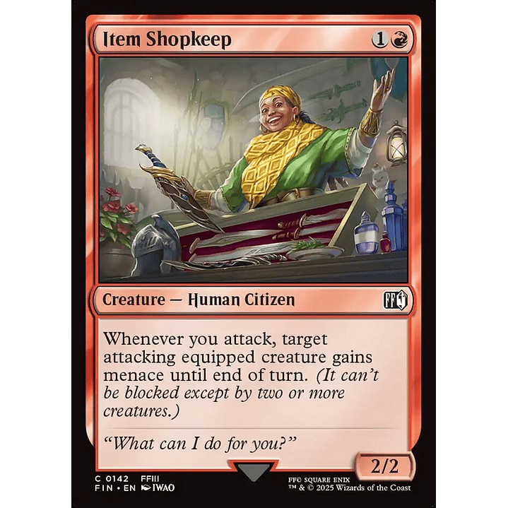 Item Shopkeep | Español | NM | FIN 1