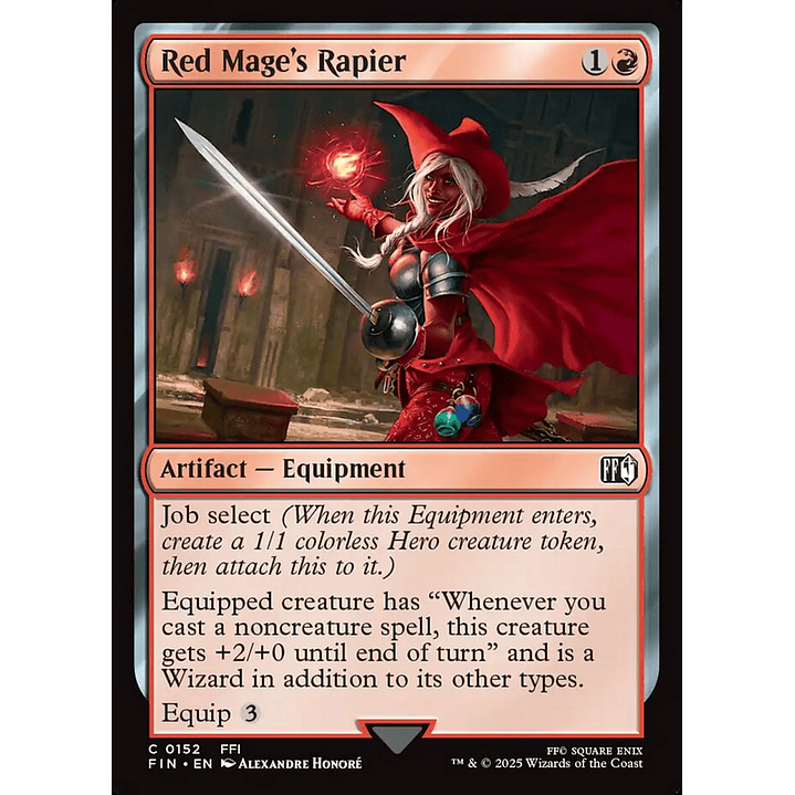 Red Mage's Rapier | Español | NM | FIN 1