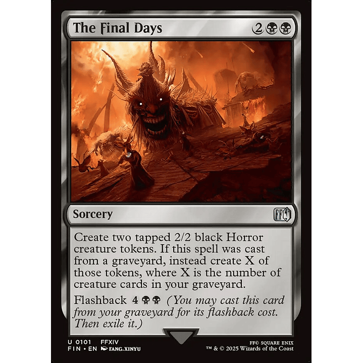 The Final Days (foil) | Inglés | NM | FIN 1