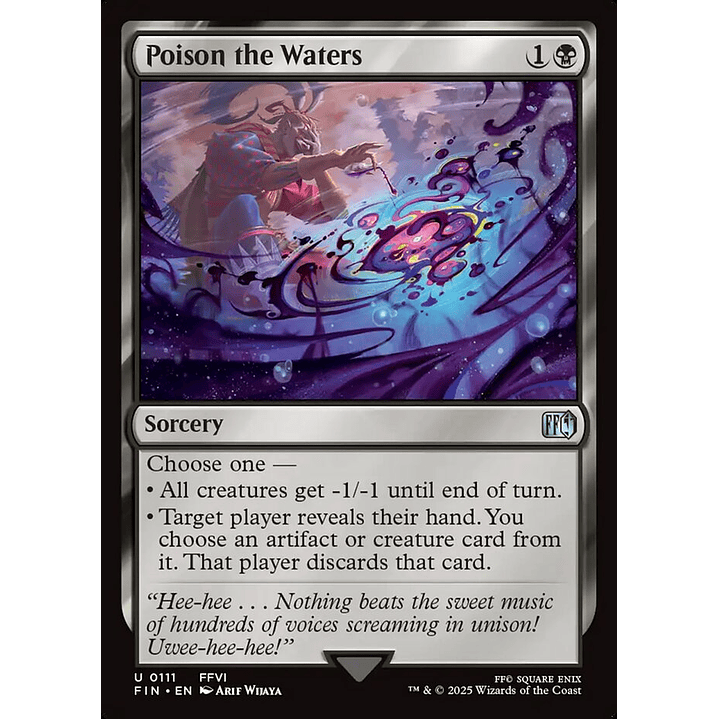 Poison the Waters | Inglés | NM | FIN 1