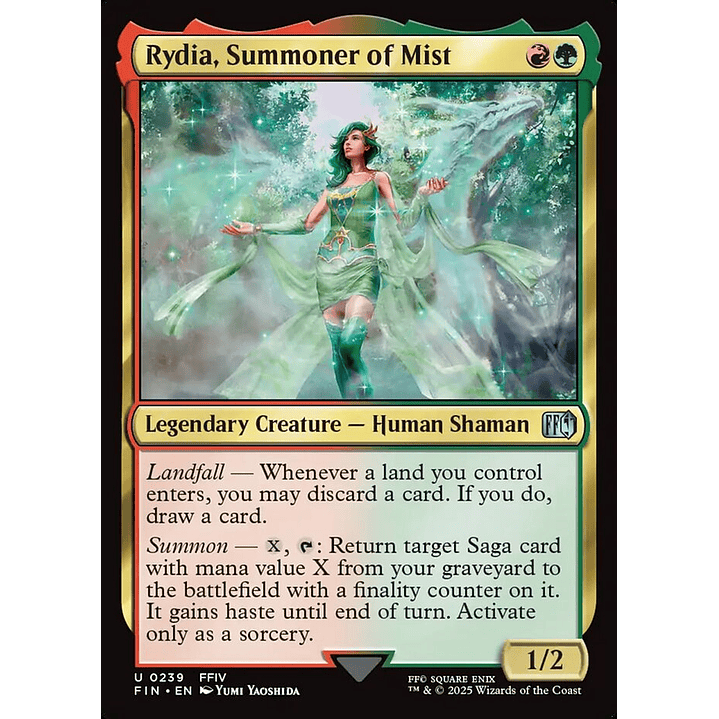 Rydia, Summoner of Mist | Español | NM | FIN 1