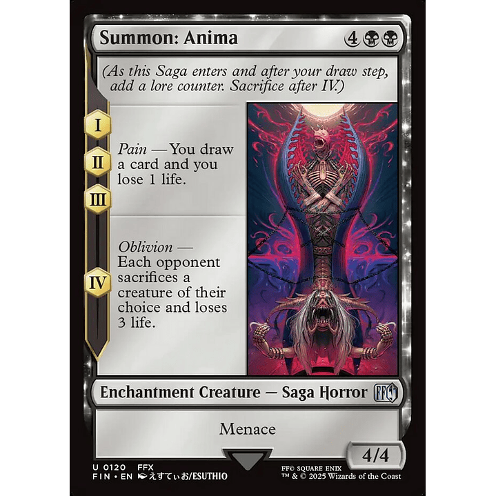 Summon: Anima (foil) | Inglés | NM | FIN 1