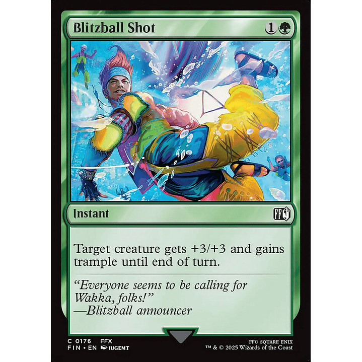 Blitzball Shot | Español | NM | FIN 1