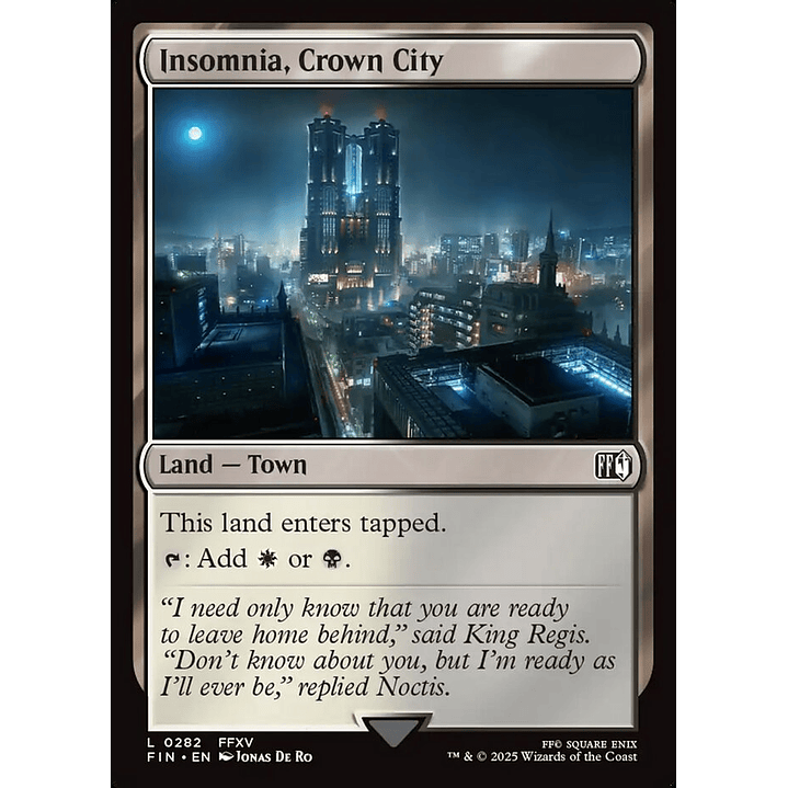 Insomnia, Crown City | Inglés | NM | FIN 1