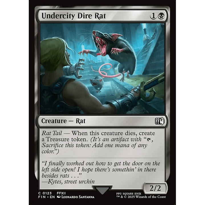 Undercity Dire Rat | Español | NM | FIN 1
