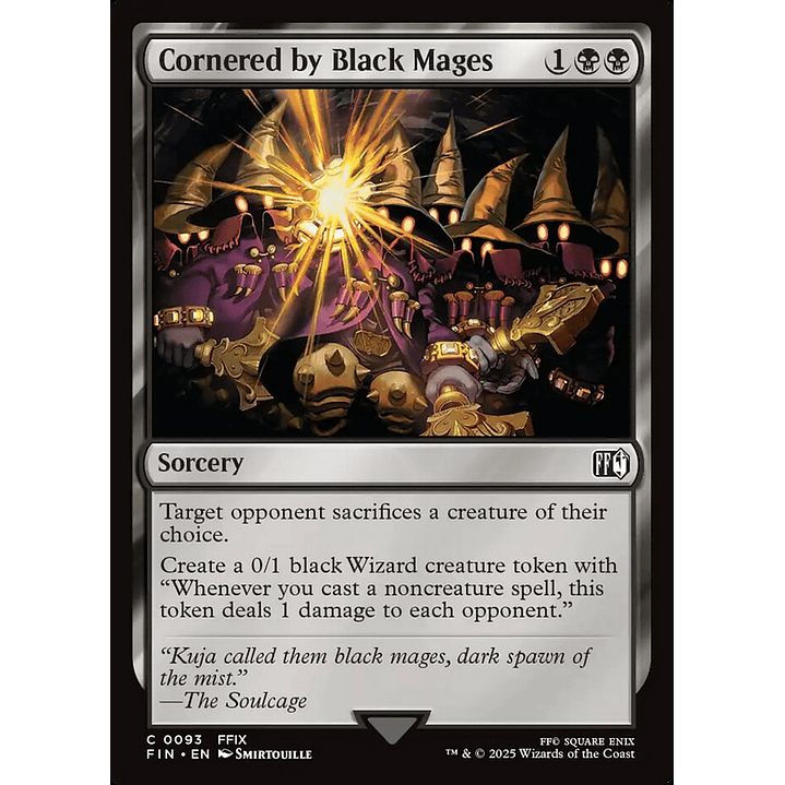 Cornered by Black Mages | Español | NM | FIN 1