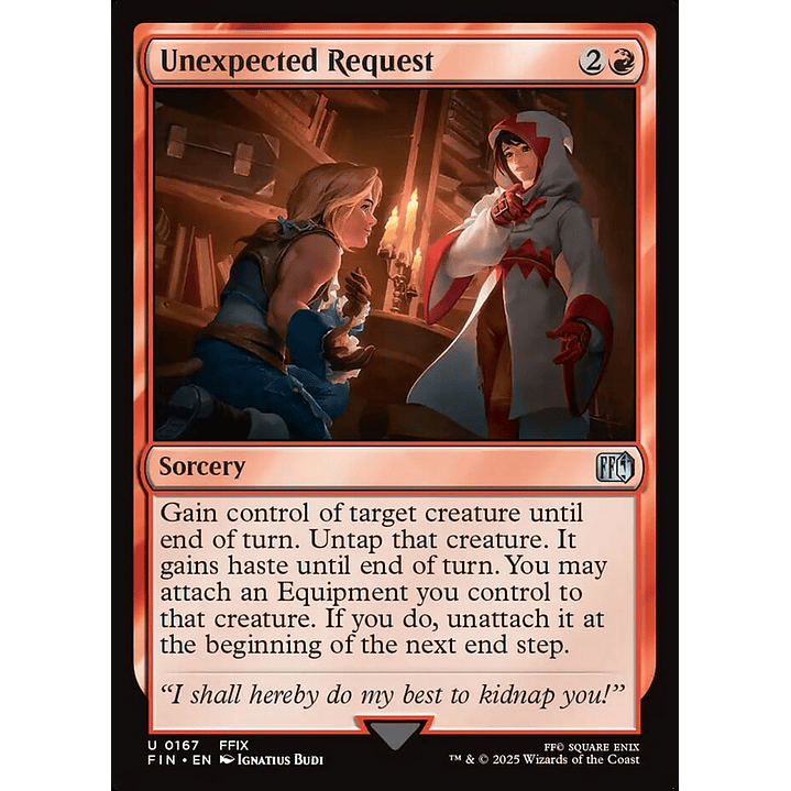 Unexpected Request (foil) | Inglés | NM | FIN 1