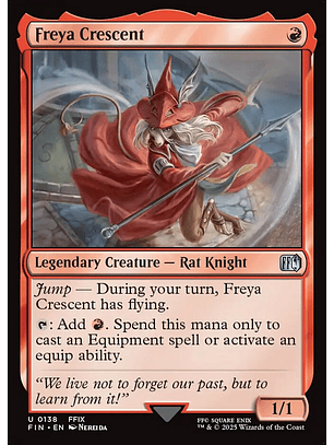 Freya Crescent (foil) | Inglés | NM | FIN