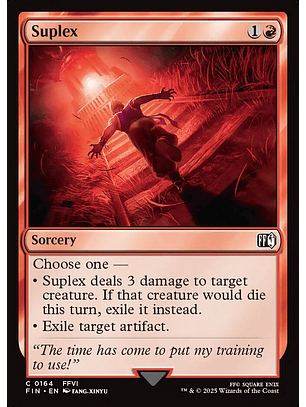 Suplex (foil) | Inglés | NM | FIN